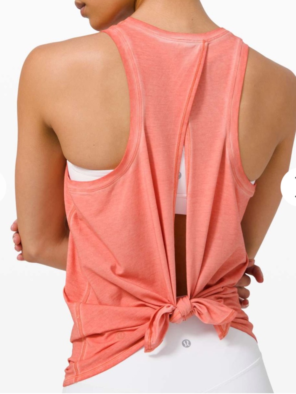 $48 Lululemon All Tied Up Tank *Wash
Sublimado Pigment Dye Rustic Coral
